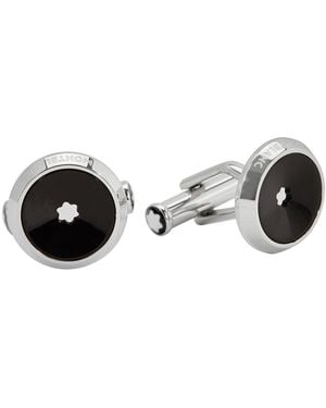 Montblanc Round Star Cufflinks - Metallic