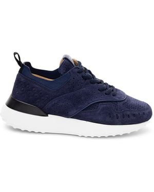Tod's Tod's Lace Up Trainers - Blue