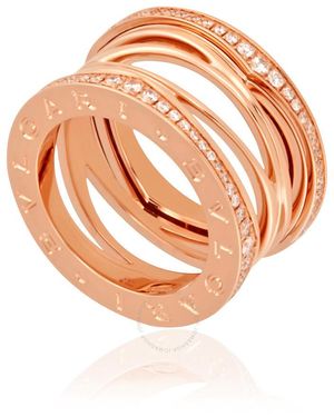 BVLGARI B.Zero1 Ladies 4-Band Ring - Metallic