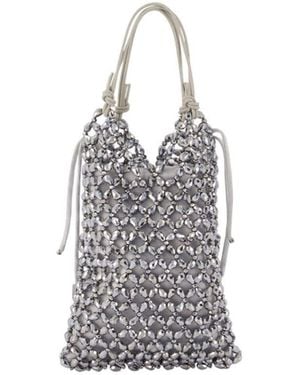STAUD Karla Shoulder Bag - Grey
