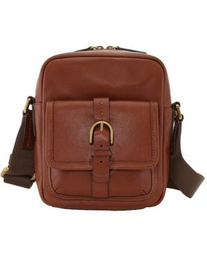 Fossil Camden Medium Crossbody Mbg9600210 - Brown