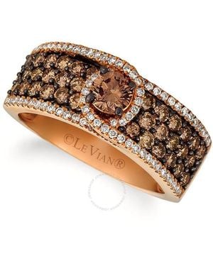 Le Vian Chocolate Diamonds Rings Set - Metallic