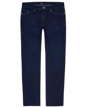 BOSS Delaware Slim-Fit Denim Jeans, Waist - Blue