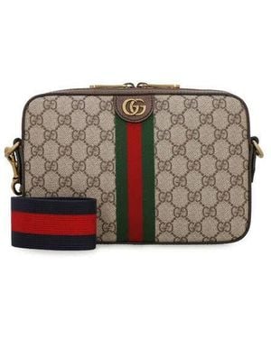 Gucci Cotton Shoulder Bag - Grey