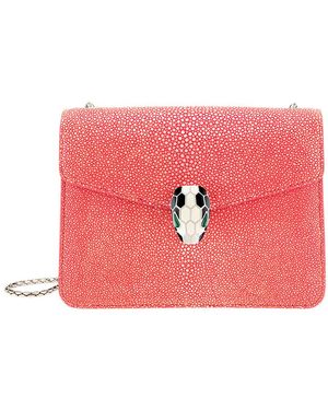BVLGARI Serpenti Forever Crossbody Bag - Pink