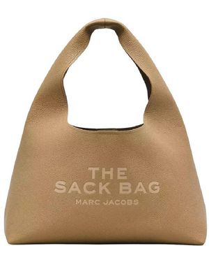 Marc Jacobs Top Handle Sack Bag - Brown