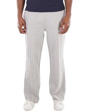 Etudes Studio Wide-Leg Stitch Detail Joggers - Grey