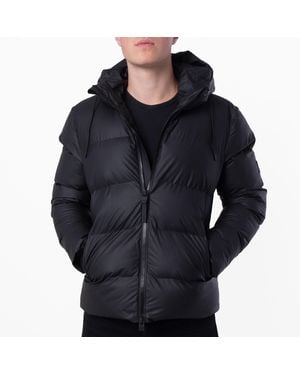 Rains Alta Waterproof Puffer Jacket - Black