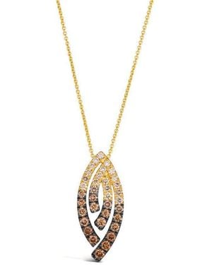 Le Vian Ladies Ombre Necklaces Set - Metallic