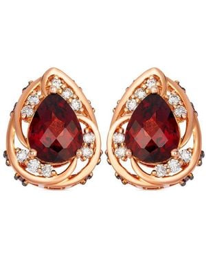 Le Vian Ladies Crembrule Earrings Set - Red