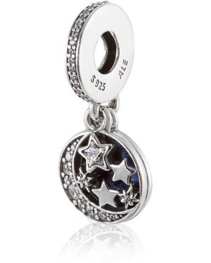 PANDORA Moon And Sky Dangle Charm - Black