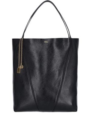 Chloé Bags Cow Leather - Black