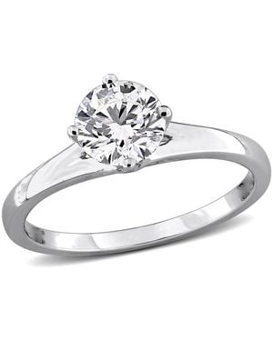 Created Forever 1Ct Tw Lab-Grown Diamond Solitaire Engagement Ring - Metallic