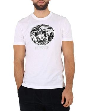 Versace Medusa Logo T-Shirt - White