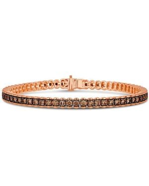 Le Vian Ladies Chocolate And Strawberry Bracelets Set - Multicolour