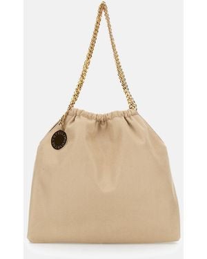 Stella McCartney Falabella Bag Drawstring - Natural
