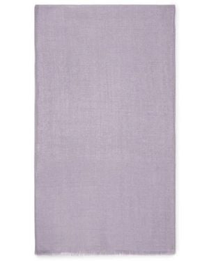 Brunello Cucinelli Light Wool Silk Scarf, Brand (Us - Purple