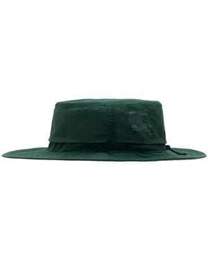 Burberry Ekd Wide-Brim Bucket Hat - Green
