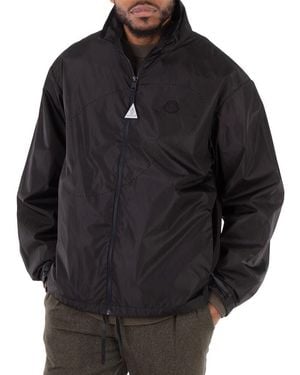 Moncler Clausis Recycled-Nylon Windbreaker, Brand Size 2 - Black