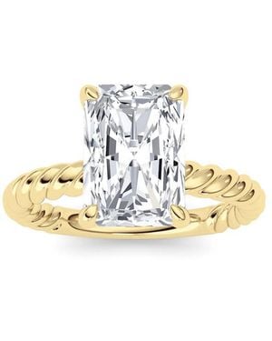 Mure And Co 3Ctw Radiant Lab Grown Diamond (F/Vs Ring - Metallic