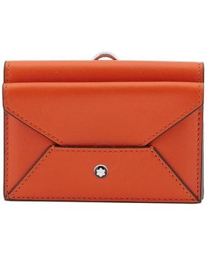 Montblanc Meisterstuck Selection Soft Card Holder - Orange