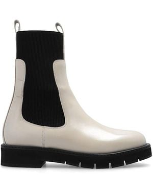 Ferragamo Ferragamo Rook Ankle Boots, Size 7.5 C - Black