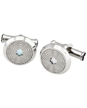 Montblanc Stainless Steel Cufflink - Metallic