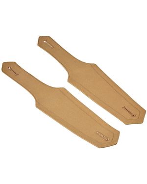 Burberry Classic Shoulder Epaulette Set- Fallow - Metallic