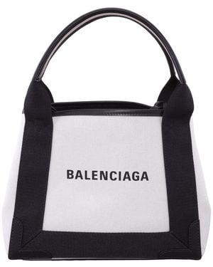 Balenciaga Xs Cabas Tote Bag - Black