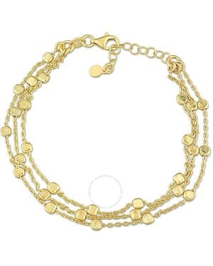 Amour Multi-Strand Chain Bracelet - Metallic