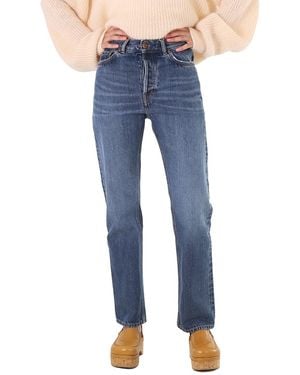 Chloé Slim Washed Jeans - Blue