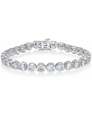 Brilliant Diamond 12 Carat Round Cut Lab Grown Diamond - Metallic