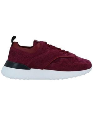 Tod's Tod's Perforated Trainers - Purple
