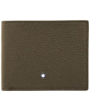 Montblanc Grain Wallet 6Cc - Green