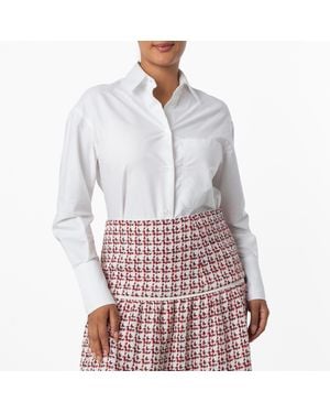 Bally Oversized Button-Down Shirt - White