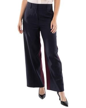 Burberry Ladies Jane Tailored Pants, Brand Size 8 (Us - Blue