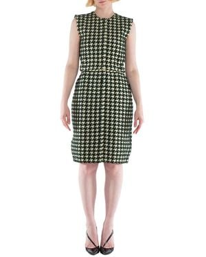 Burberry Ivy Ip Pattern Dresses Casual Dress - Green