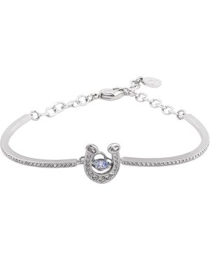 Swarovski Symbolica Paved Horse Shoe Bangle - Metallic