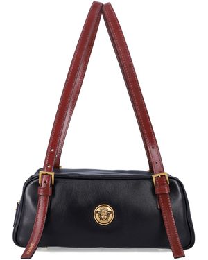 Versace Emblème Nappa Bowling Bag - Multicolour