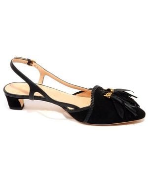 Tod's Tod's 40Mm Leaf-Charm Pumps - Black