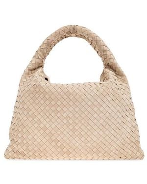 Bottega Veneta Shoulder Bag 'Large Hop' - Natural