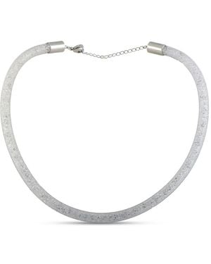 Swarovski Stardust Crystal Necklace - Metallic