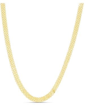 Kylie Harper Ladies 14K 4.7Mm Bismark Chain Necklace - Metallic