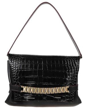 Victoria Beckham Chain Pouch With Strap - Black