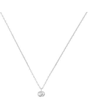 Gucci Gg Running Necklace - Metallic