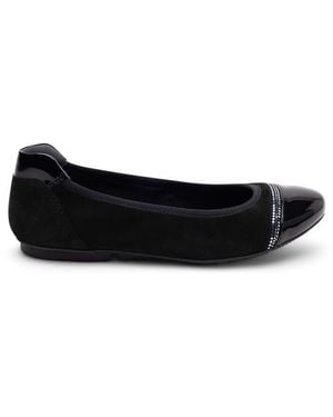 Hogan Sequinned Ballet Flats - Black