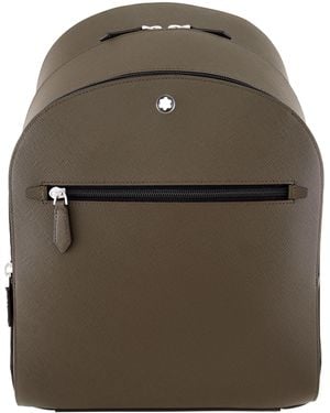 Montblanc Medium Backpack With 3 Compartments - Green