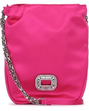 Roger Vivier Pilgrim Pocket Nano - Pink