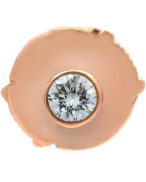 Vanrycke Ladies One And Diamond Stud Earring - Pink