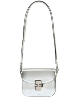 A.P.C. Grace Mini Crossbody Bag - White